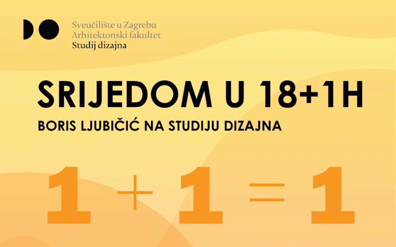 Boris Ljubičić – predavanje na Studiju dizajna