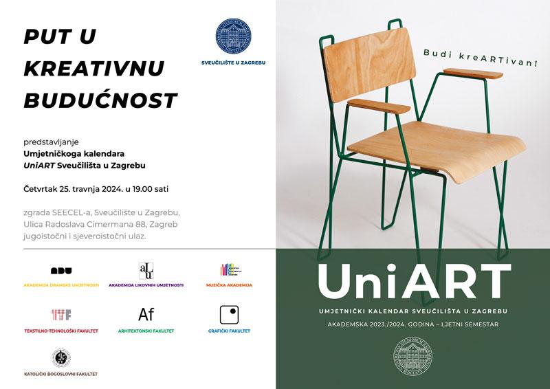 Predstavljanje Umjetničkog kalendara UniART