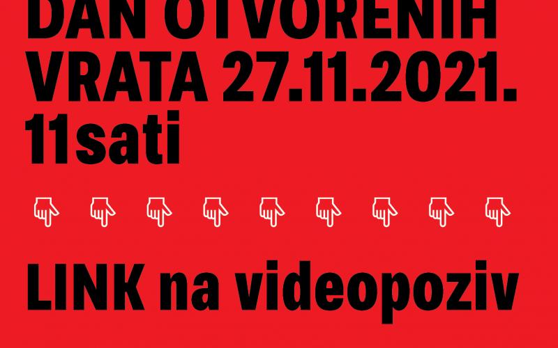 Link na poziv za Dan otvorenih vrata